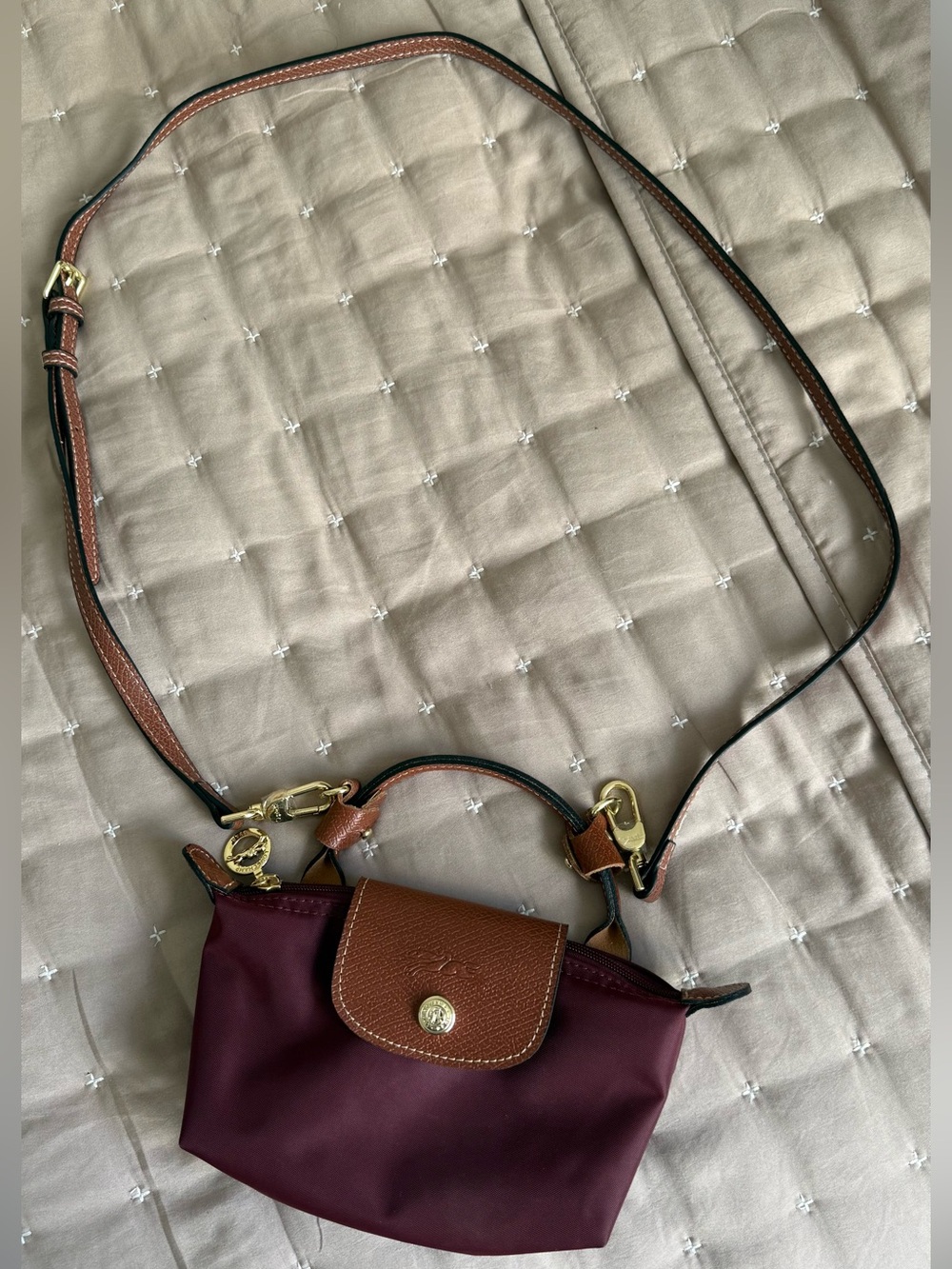 Longchamp Le Pliage Original Extra-Small Handle Pouch NWOT